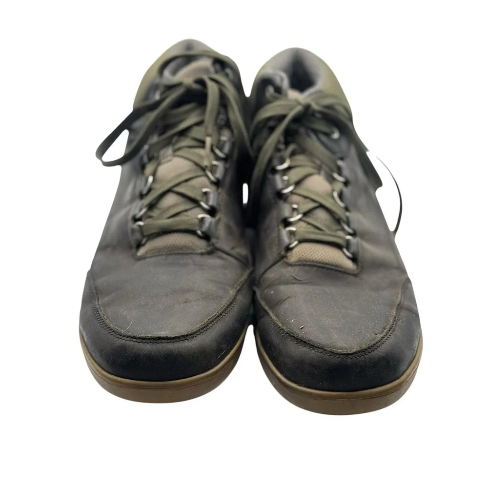 Forsake Phill Mid Black Leather Waterproof Chukka Boots Size US 11